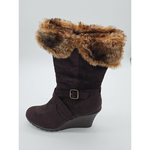 XOXO Olivia Size11 Chocolate Womens Boot - Picture 1 of 4